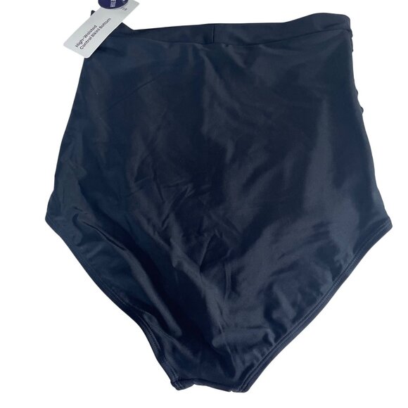 Shapermint Empetua High-Waisted Control Bikini Bottom Black Sz XXL  81068 - Picture 4 of 6